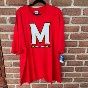 Maryland Terrapins University of Maryland collegiate T-shirt. size: 4 XL